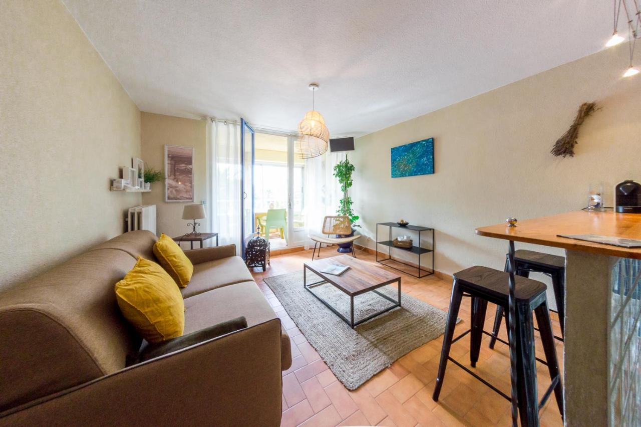 Retromirabeau "Cote Mer" - 29M2 - Lumineux - Terrasse Loggia - Vue Marina - Parking Securise - 2 A 3 Pers - Emplacement Top - Cheques Vacances Connect Gruissan Exterior foto