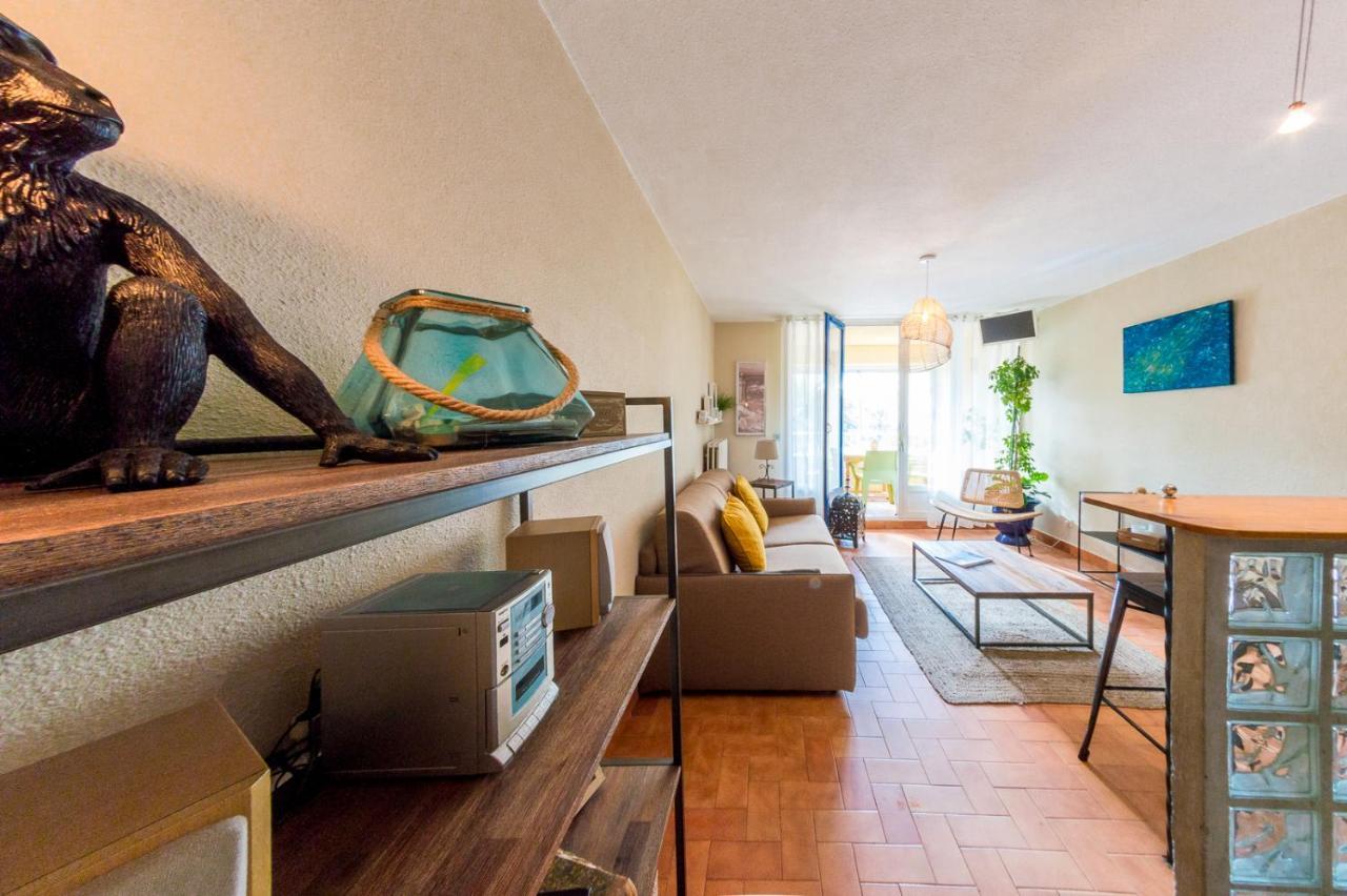 Retromirabeau "Cote Mer" - 29M2 - Lumineux - Terrasse Loggia - Vue Marina - Parking Securise - 2 A 3 Pers - Emplacement Top - Cheques Vacances Connect Gruissan Exterior foto