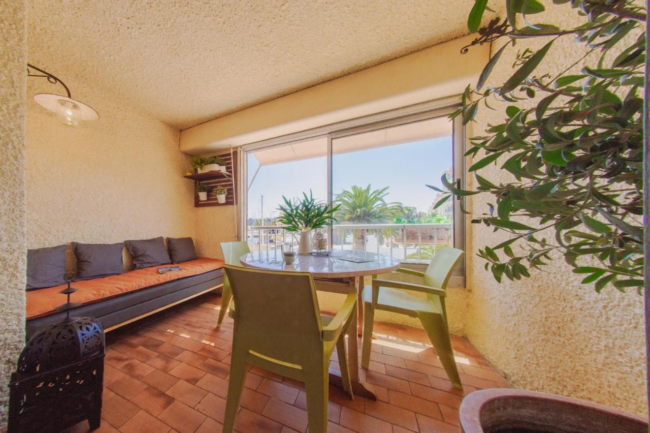 Retromirabeau "Cote Mer" - 29M2 - Lumineux - Terrasse Loggia - Vue Marina - Parking Securise - 2 A 3 Pers - Emplacement Top - Cheques Vacances Connect Gruissan Exterior foto